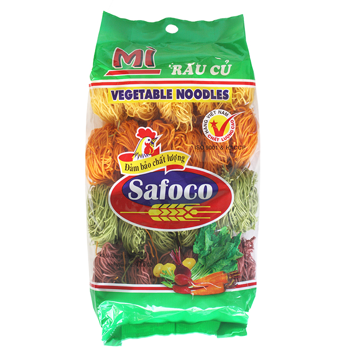 MÌ CHAY RAU CỦ 500GR