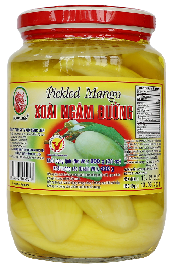 PICKLED MANGO 800GR