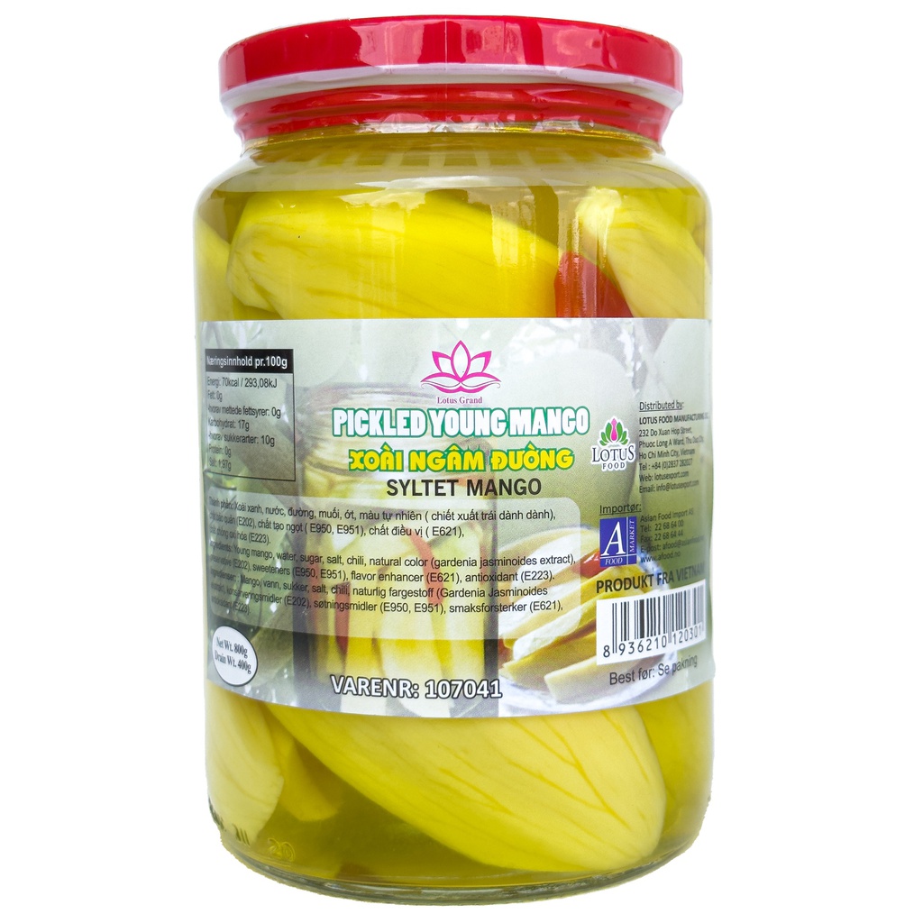 PICKLED MANGO 800GR