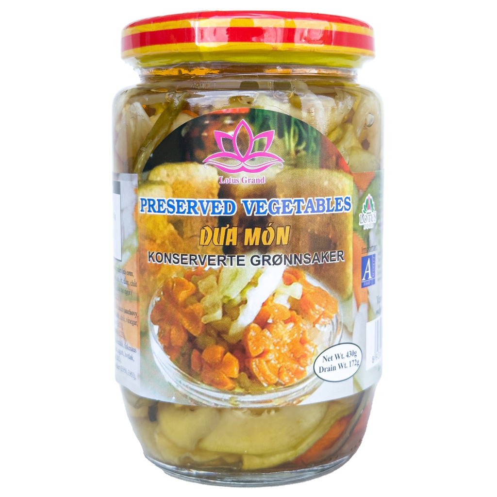 PRESERVED VEGETABLES 430GR