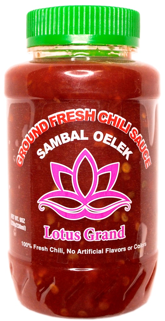 GROUND FRESH CHILI SAUCE 250GR