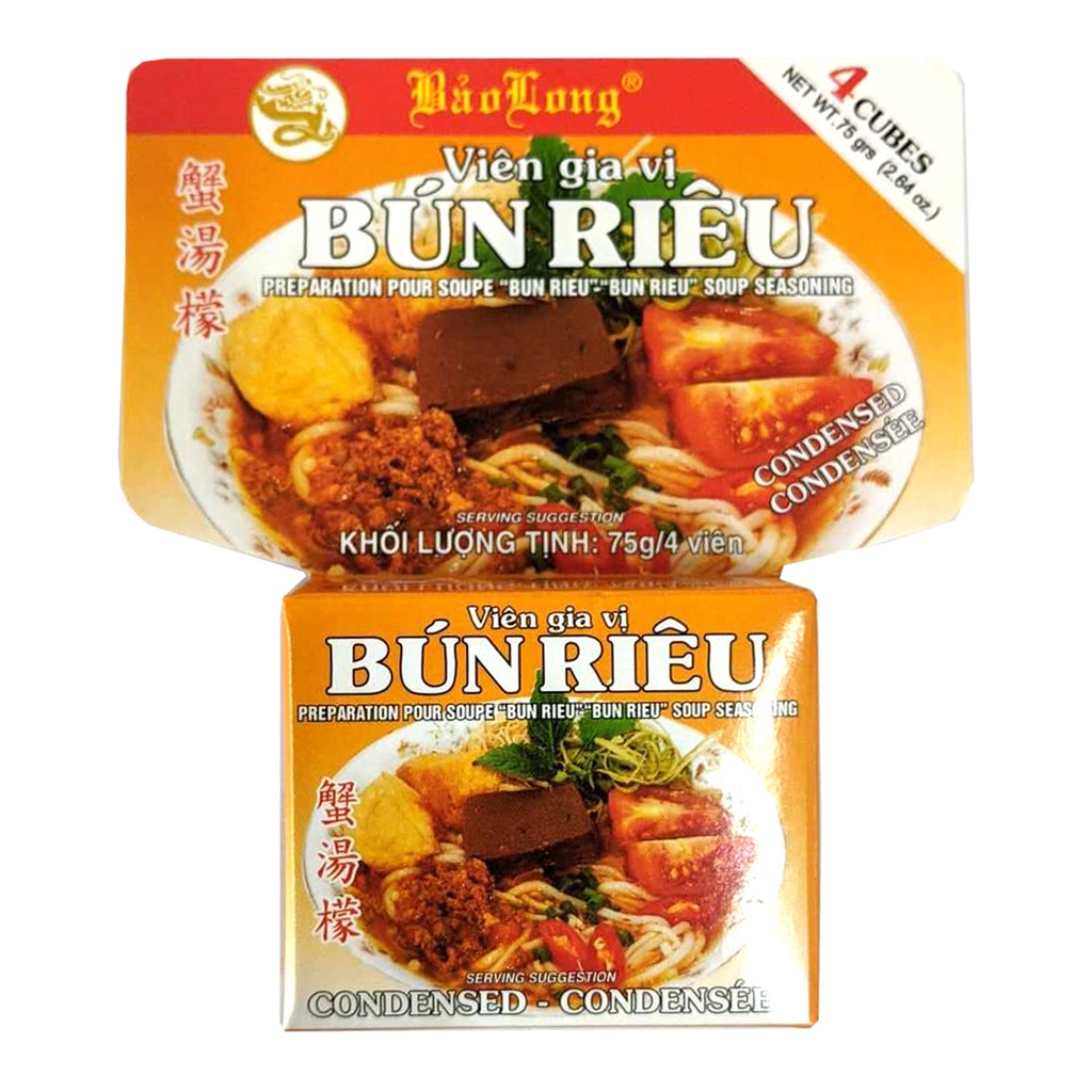 GIA VỊ BÚN RIÊU 75GR