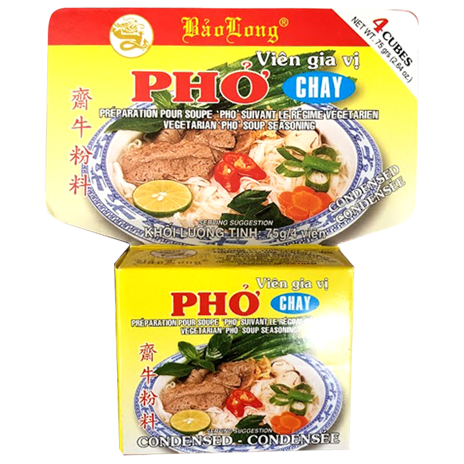 VEGETARIAN &quot;PHO&quot; SOUP SEASONING 75GR