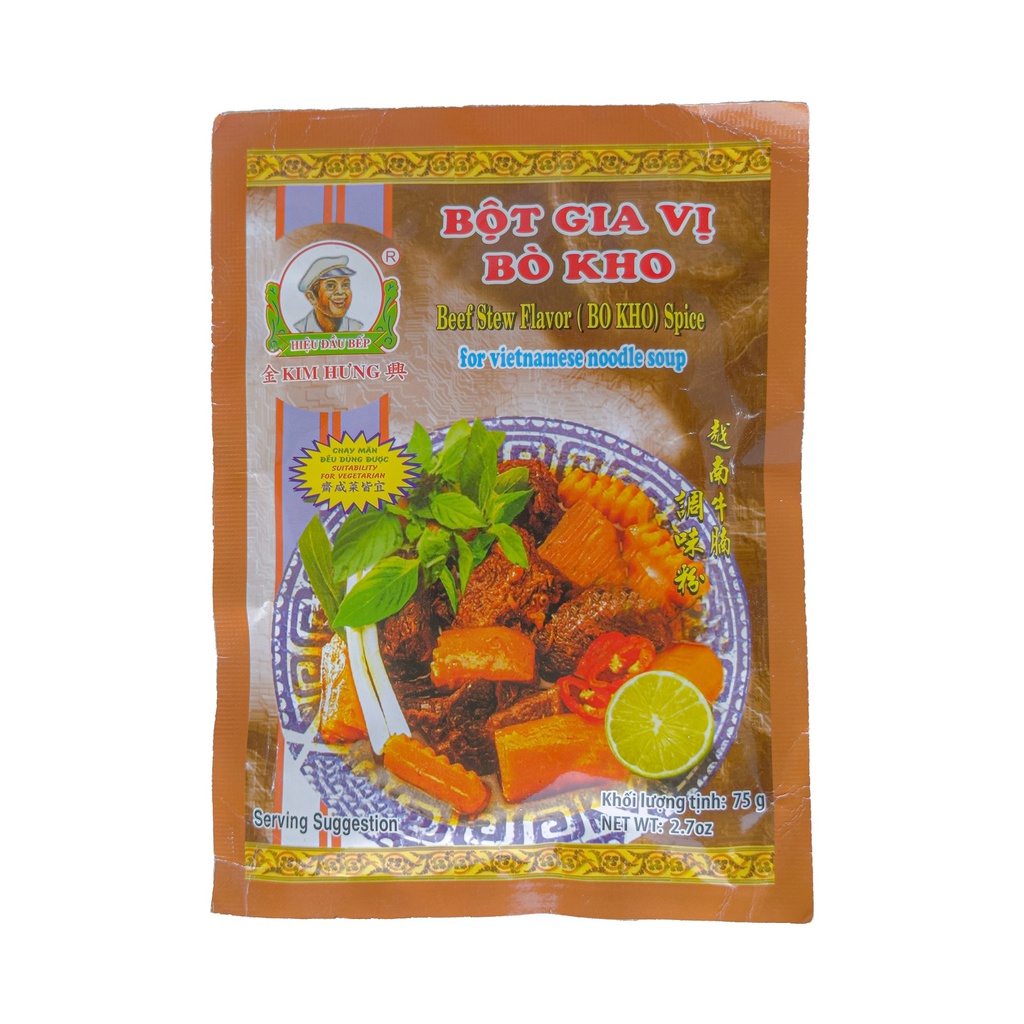 BEEF STEW FLAVOR (BO KHO) SPICE 75GR