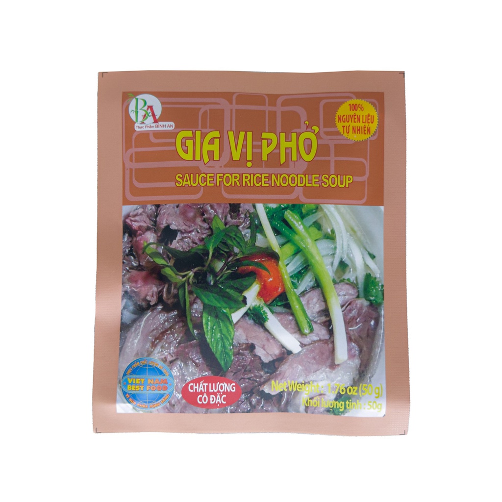 GIA VỊ PHỞ BÒ 50GR