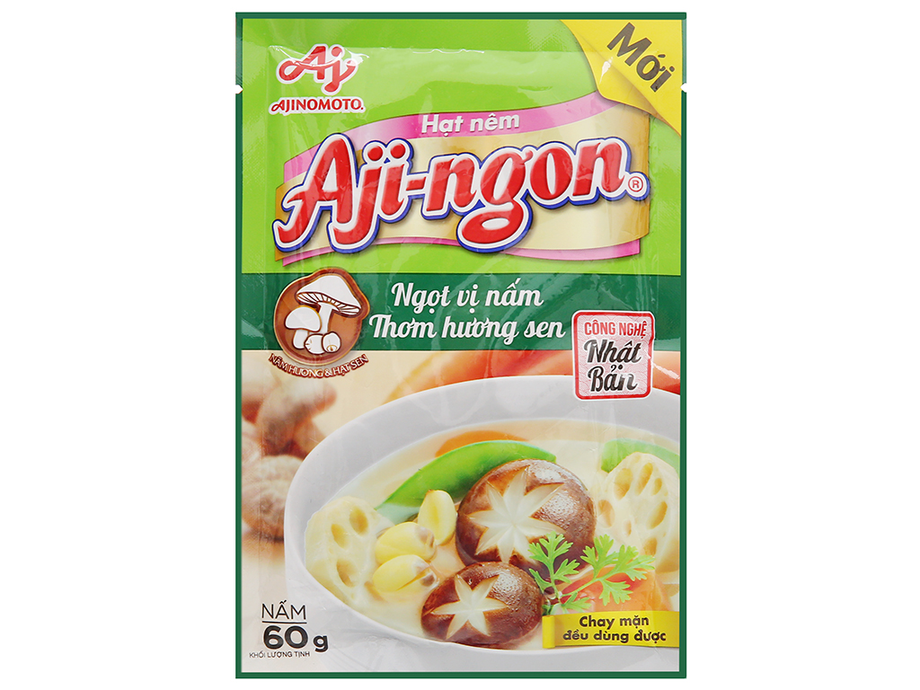 AJINGON MUSHROOM LOTUS SEED GRANULE 60GR