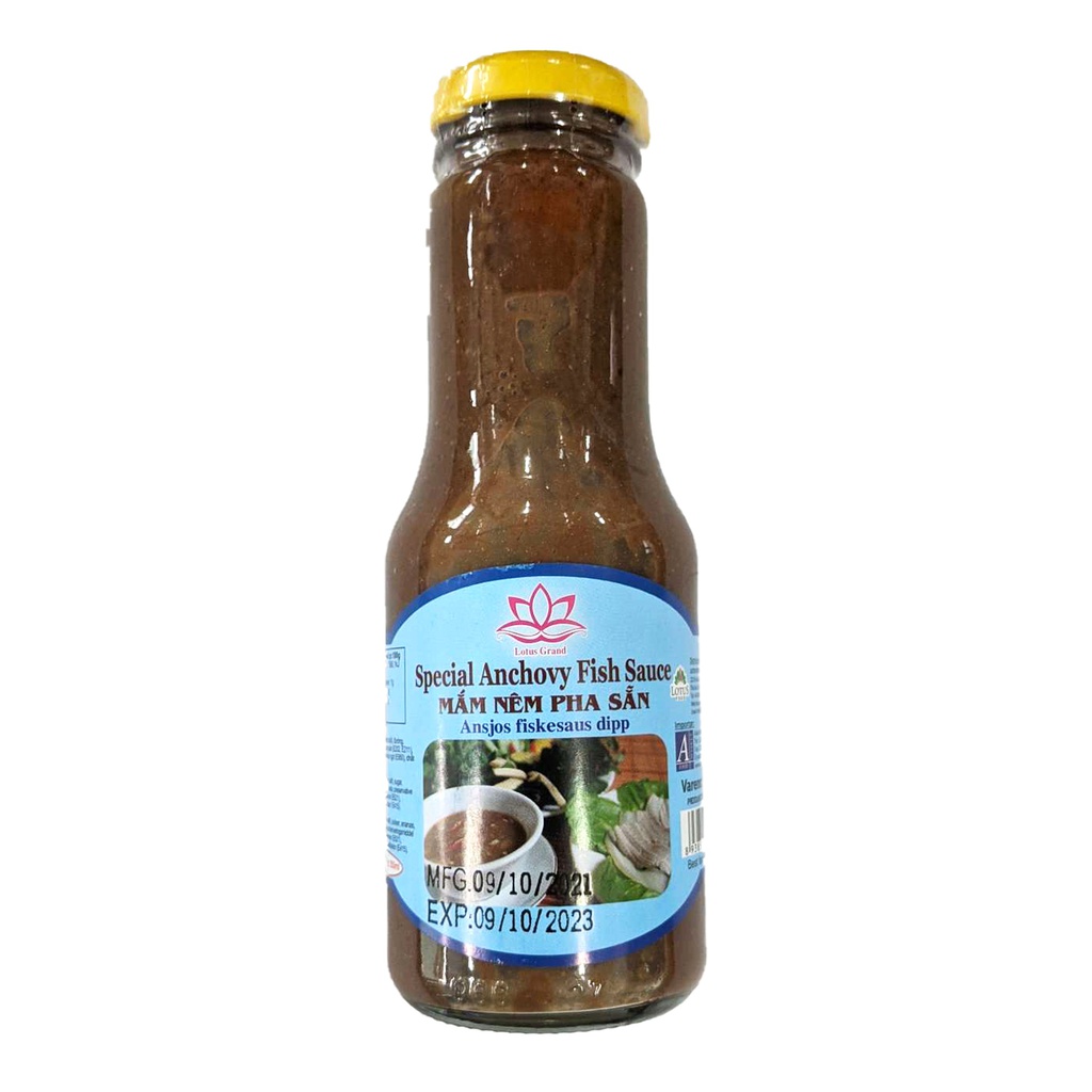 ANCHOVY FISH SAUCE - MAM NEM PHA SAN 250ML