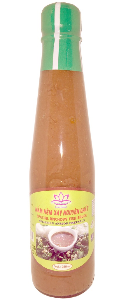 ANCHOVY FISH SAUCE - MAM NEM NGUYEN CHAT 250ML