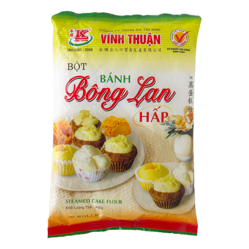 BỘT BÁNH BÔNG LAN HẤP 400GR