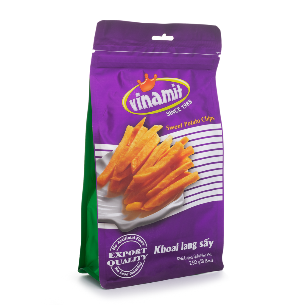 SWEET POTATO CHIPS 250GR