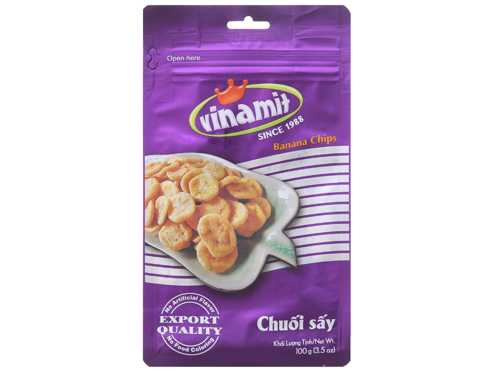 CHUỐI SẤY 100GR