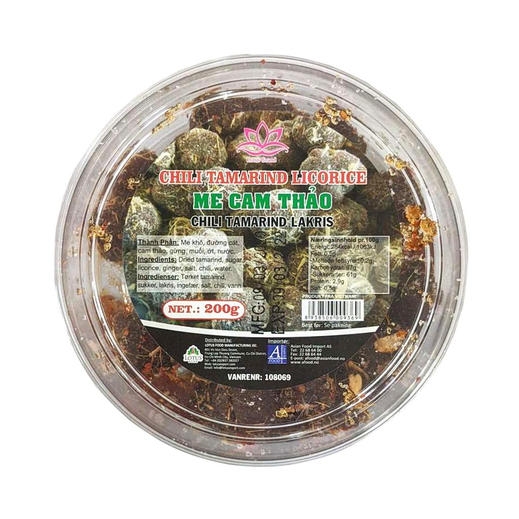 CHILI TAMARIND LICORICE 200GR