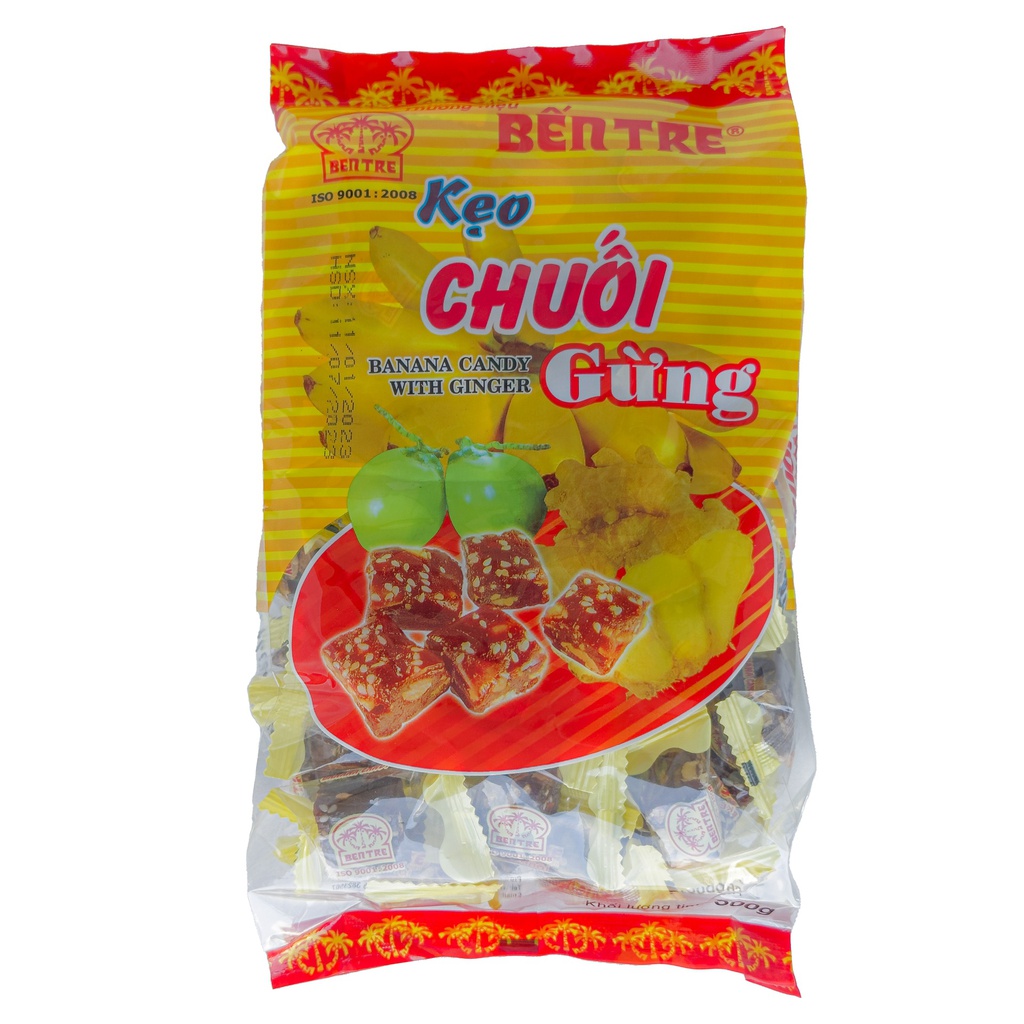 KẸO CHUỐI GỪNG 500GR