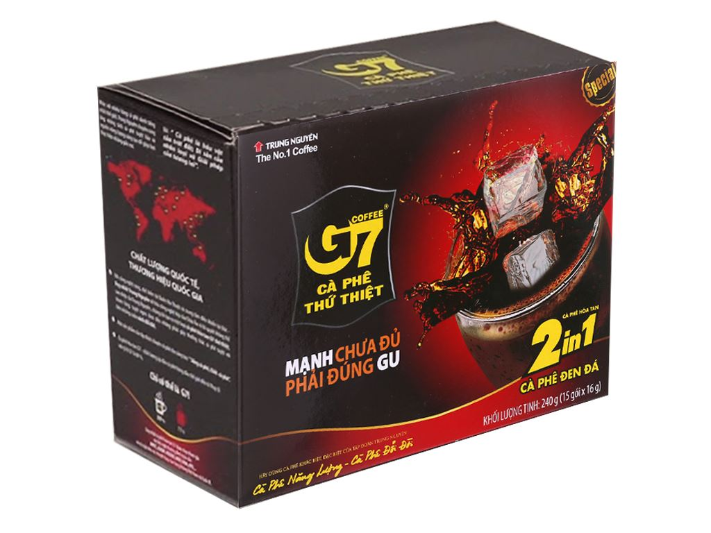 TRUNG NGUYEN G7 2IN1 COFFEE 240GR