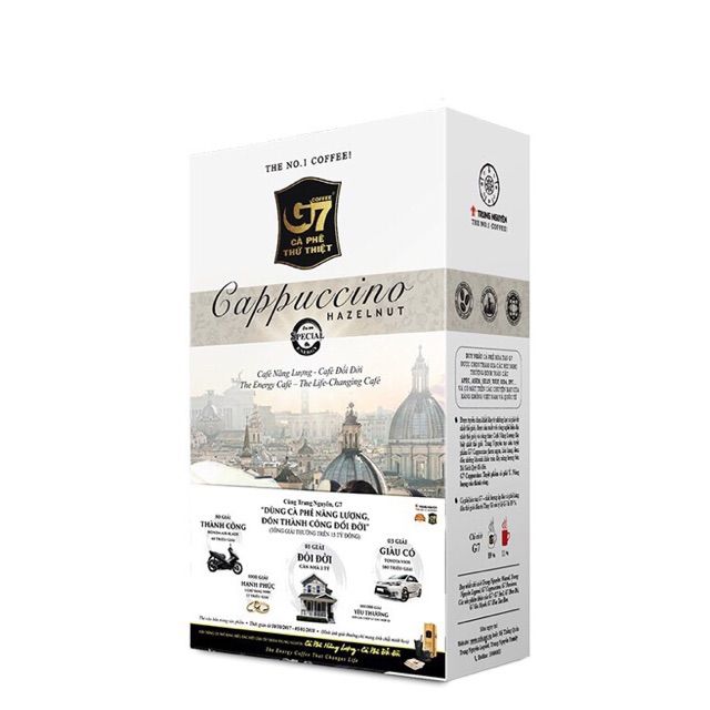 COFEE CAPPUCHINO HALZENUT FLAVOR 216GR