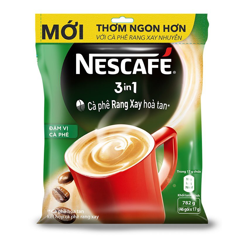 NEST CÀ PHÊ 3 TRONG 1 XANH 17GR