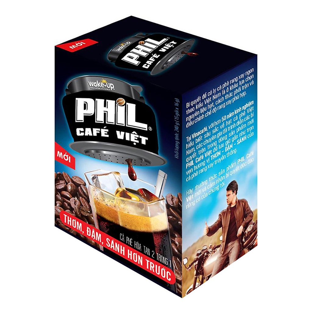 CÀ PHÊ PHIL HOÀ TAN 240GR