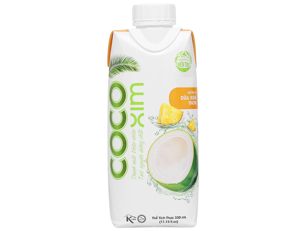 COCONUT WATER W/ PINEAPPLE JUICE 330ML