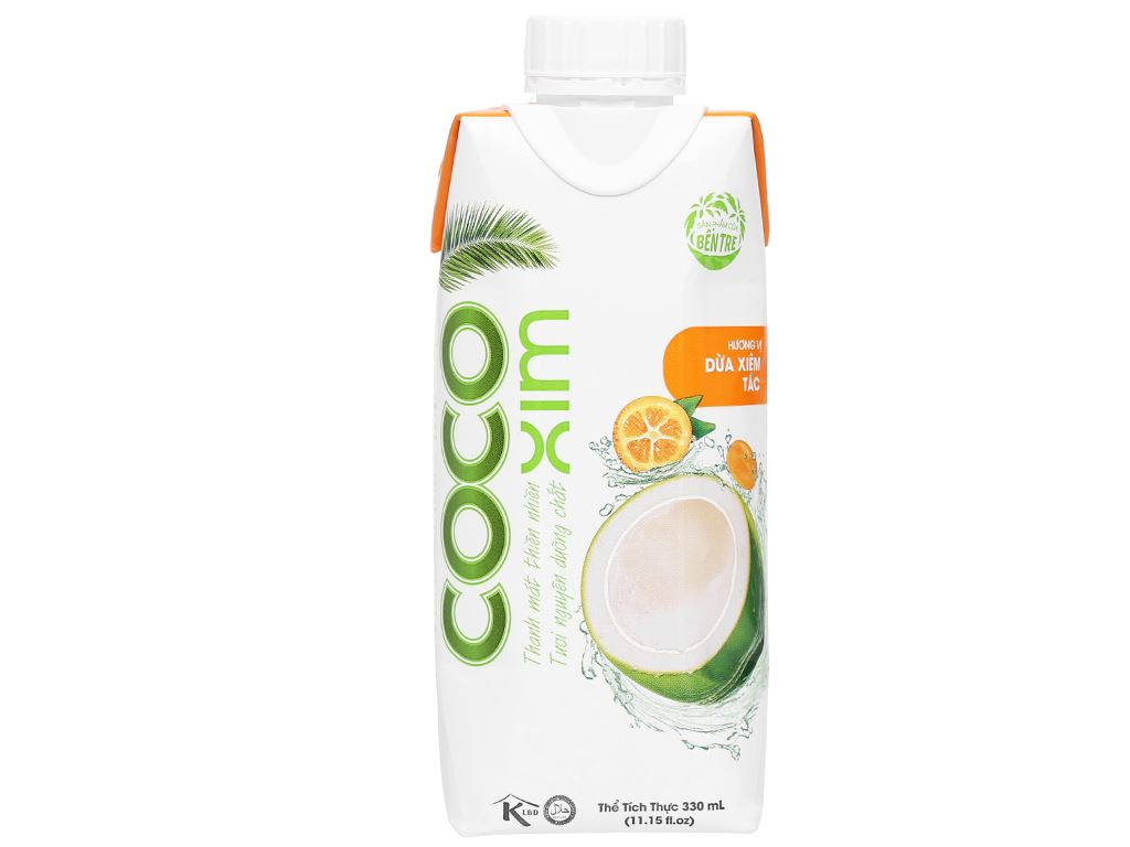 NƯỚC DỪA HƯƠNG VỊ DỪA XIÊM TẮC 330ML