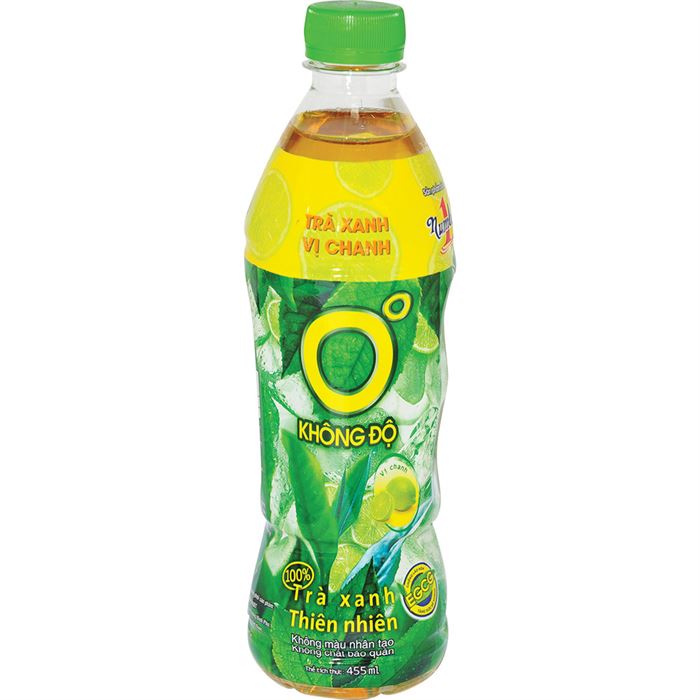 TRÀ XANH KHÔNG ĐỘ 455ML