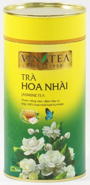 TRÀ HOA NHÀI LON GIẤY 100GR