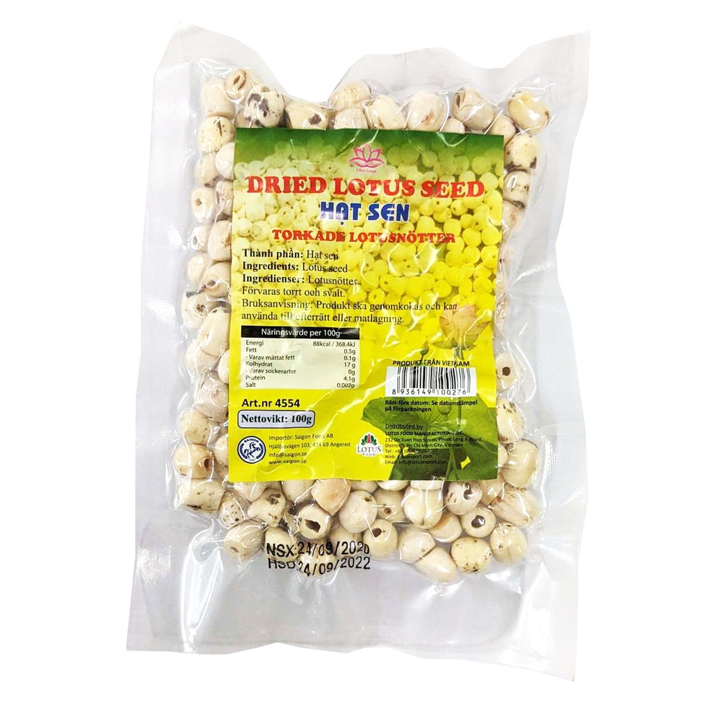 DRIED LOTUS SEED 100GR