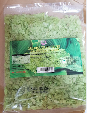 GREEN FLAT RICE 200GR