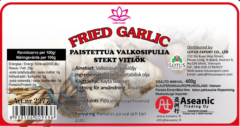 FRIED GARLIC 400GR