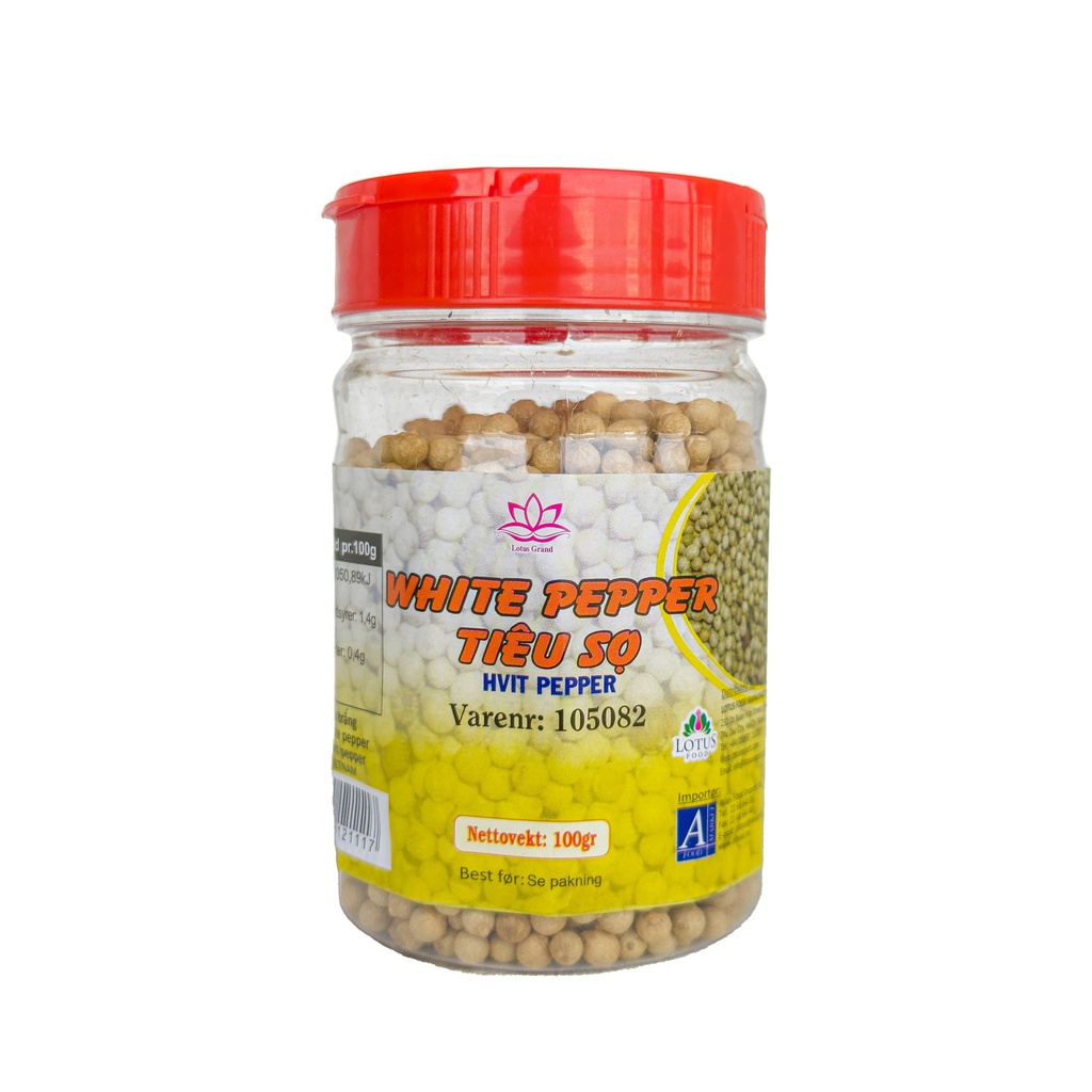 WHITE PEPPER 100GR