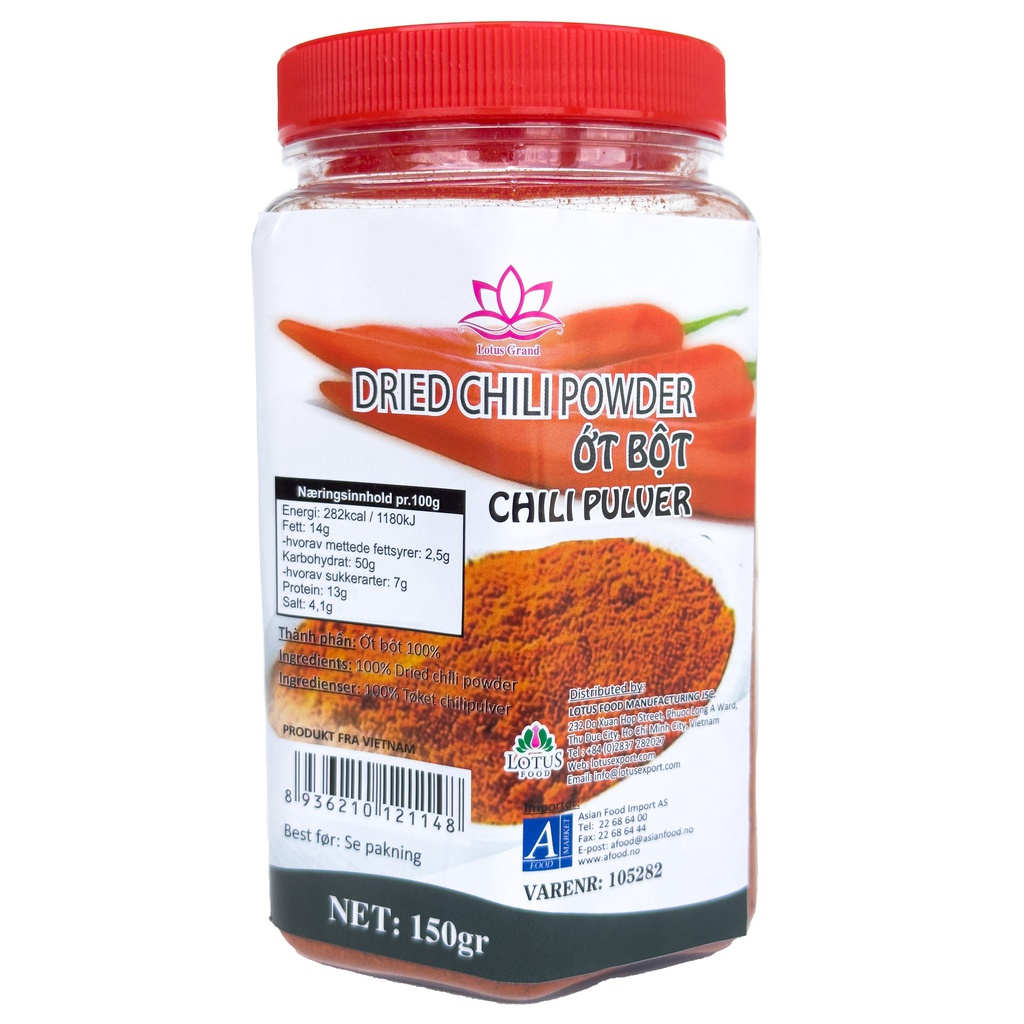 DRIED CHILI POWDER 150GR