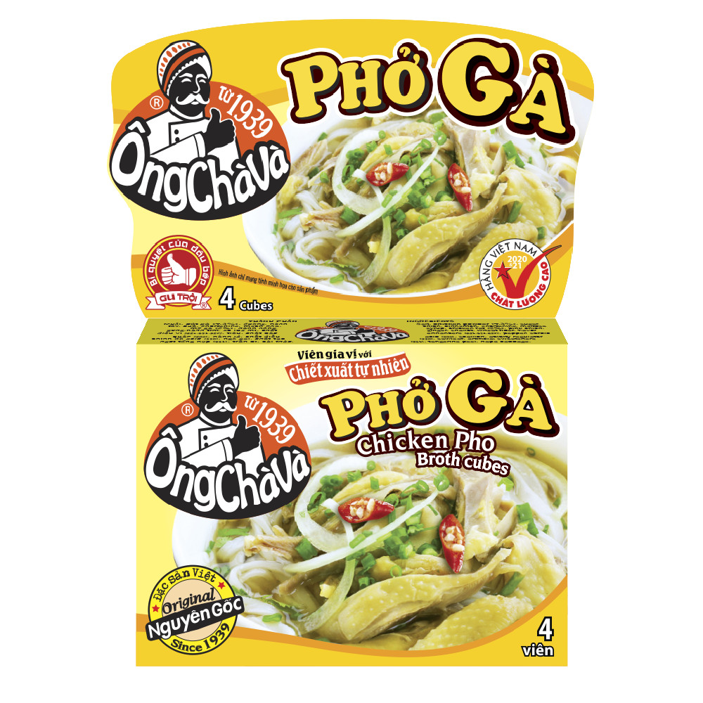 CHICKEN PHO BROTH CUBES 75GR