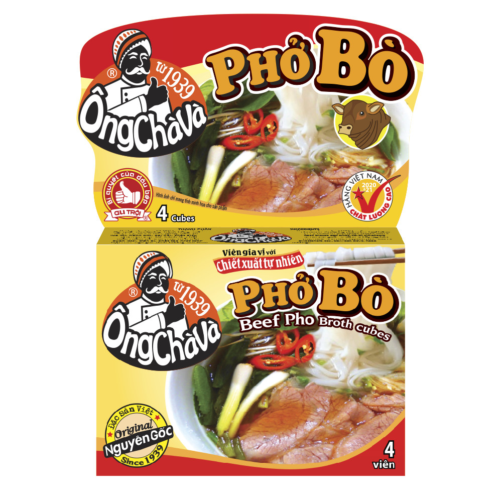 BEEF PHO BROTH CUBES  75GR