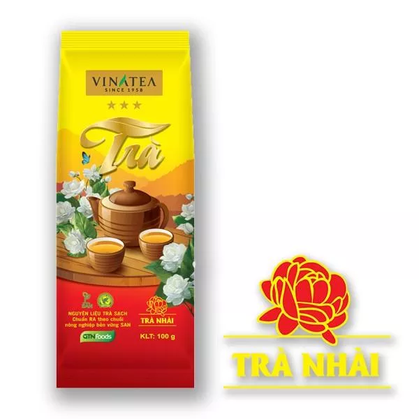 TRÀ XANH HƯƠNG NHÀI TÚI 100GR