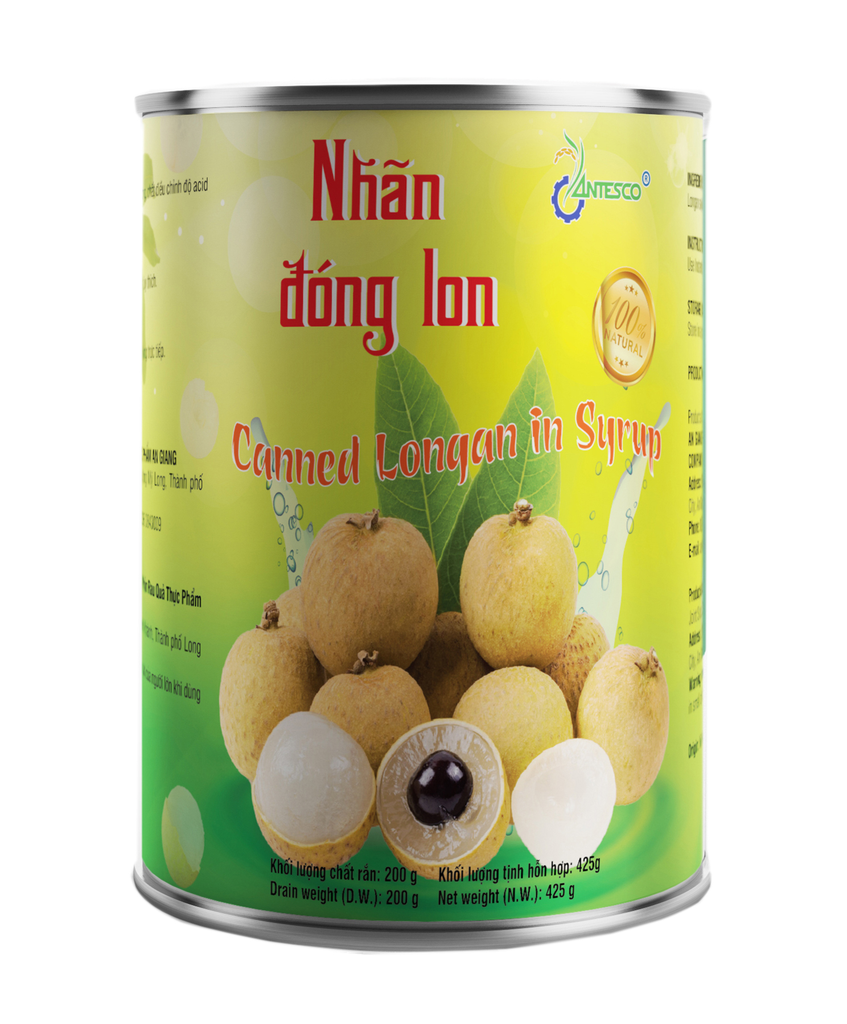 CANNED LONGAN IN SYRUP 425GR