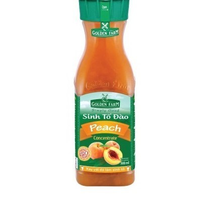 PEACH SMOOTHIE SYRUP FRUITS 500ML