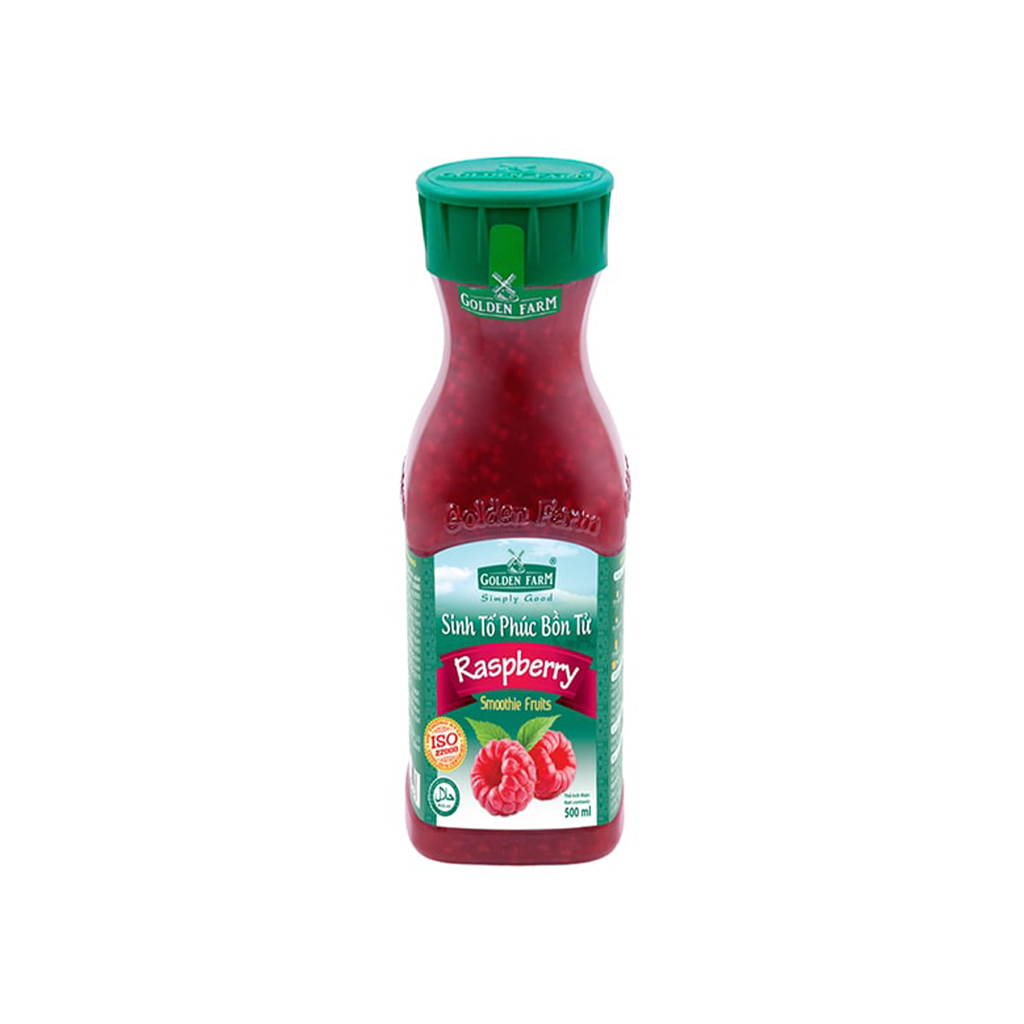 RASPBERRY SMOOTHIE SYRUP FRUITS 500ML