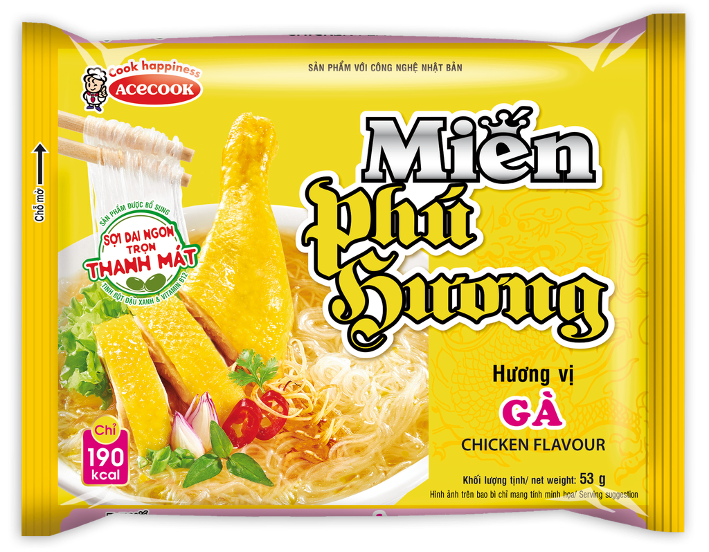 MIẾN ĂN LIỀN VỊ GÀ 53GR