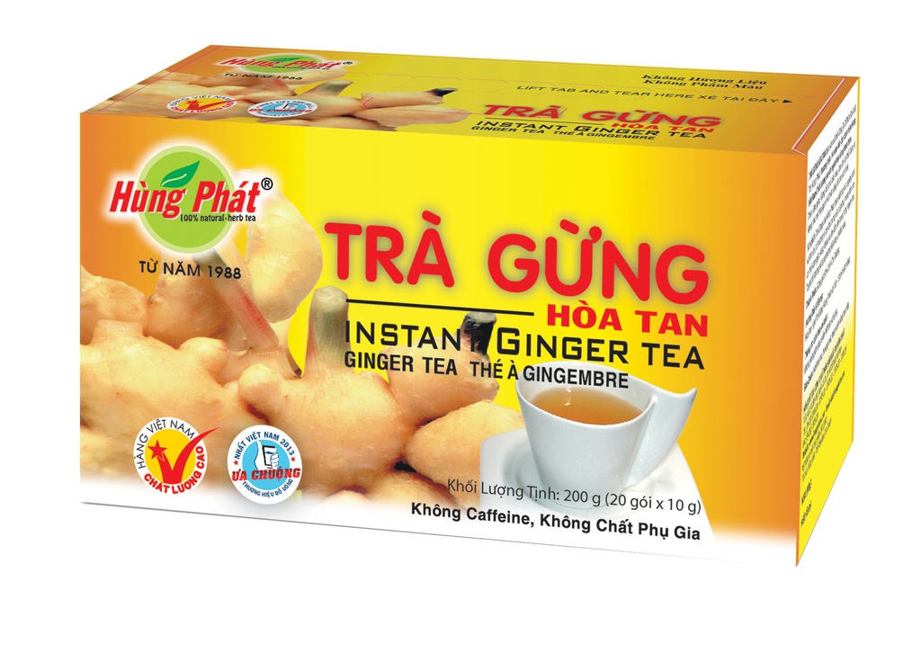 INSTANT GINGER TEA 10GR