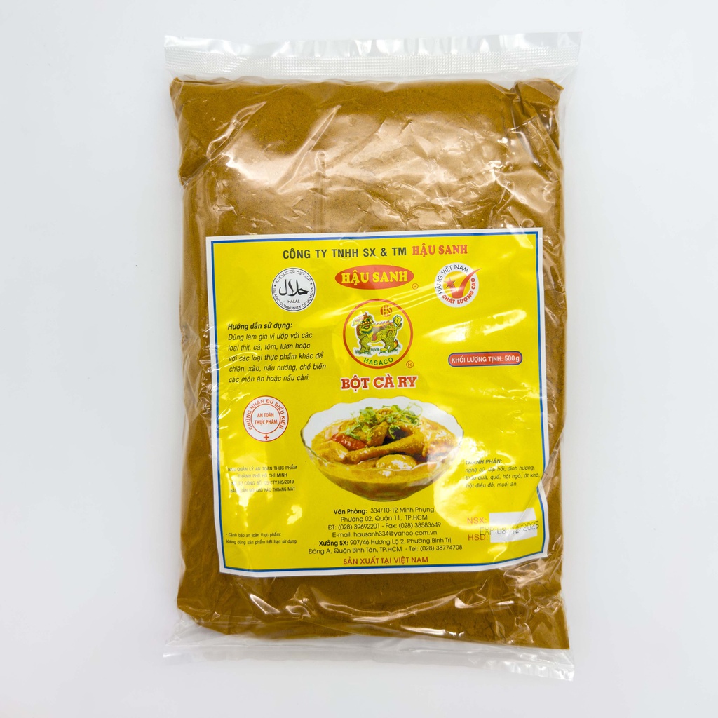 CÀ RI HẬU SANH 500GR