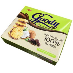 [847003] GOODY CHOCOLATE COVERED COCONUT COOKIES 238GR