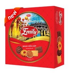 [847004] BÁNH HỘP NHỰA EMILY 330GR