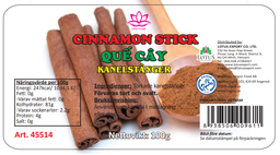 [901013] CINNAMON STICK 100GR