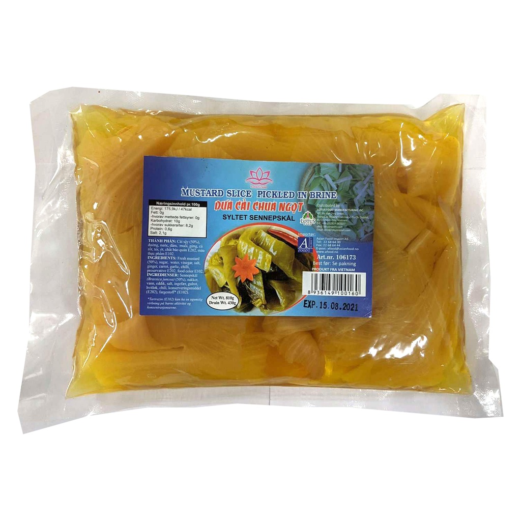 LOTUS GRAND DƯA CẢI CHUA NGỌT 810GR