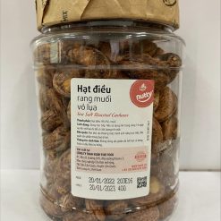 SEA SALT ROASTED CASHEWS 400GR