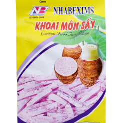 NHABEXIM VACUM FRIED TARO CHIPS 100GR