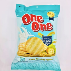 ONE ONE BÁNH GẠO VỊ SỮA NGÔ 120GR