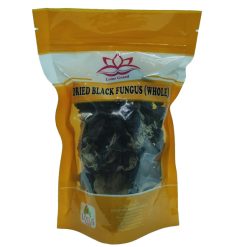 LOTUS GRAND DRIED BLACK FUNGUS (WHOLE) 80GR