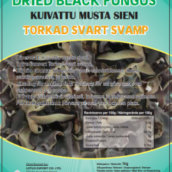 LOTUS GRAND DRIED BLACK FUNGUS 1KG