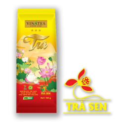 VINATEA GREEN CURLY TEA LEAF LOTUS FLAVOR 100GR